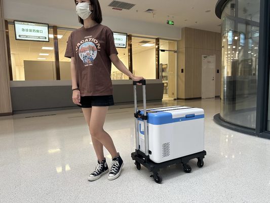 25L Portable Car 12V/24V -60 Degree Deep Cooling Home Under Table Freezer with ABS