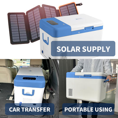 25L Portable Car 12V/24V -60 Degree Deep Cooling Home Under Table Freezer with ABS