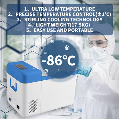 Hospital Medical Laboratory Deep Freezer Lab Refrigerator with ±1C Temperature Control
